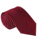 SILK 100% ŽAKÁR Hodvábna kravata BURGUNDY kj220