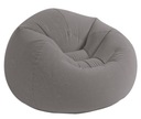 Kreslo Pouffe 68579 Intex, odtiene sivej