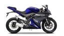 Yamaha YZF R125 samolepky dyha 2014 GREY GLOSSY