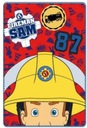 Deka pléd 100x150cm FIREMAN SAM novinka FIREMAN