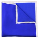 Lancerto M.96 Sapphire Pocket Square