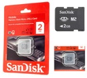 SANDISK M2 2GB MEMORY STICK MICRO KARTA !! NOVÝ!!