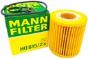 OLEJOVÝ FILTER HU815/2X pre BMW 3 E46 E90 316i 318i