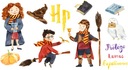 Harry Potter - Nálepky na stenu pre deti