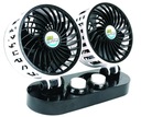 Dvojitý ventilátor 12V 4,5'' do auta veterného mlyna