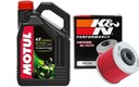 OLEJ + FILTER KN-145 YAMAHA MT-03 2006-2012