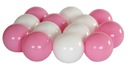 Farebné BALLS DRY BALLS BALLS 200 ks, 8 cm, 4 farby