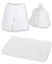 SAUNA - PÁNSKY BIELY SET - KILT KILT KOBEREC