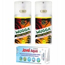 2x MUGGA SPREJ 50% + zdarma Tab JAVEL AQUA 20 ks.