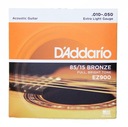 Struny pre akustickú gitaru D'Addario EZ900 10-50