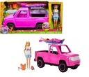 BARBIE BÁBIKA MEGA AUTOKAJAK CAMPING SET FNY40