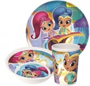 Raňajková sada tanierov a šálok Shimmer and Shine