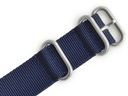 HRUBÝ REMÍN NA HODINKY NATO STRONG ZULU 22 NAVY BLUE