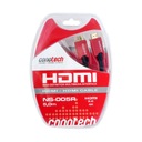 KÁBEL HDMI-HDMI ver. 2.0 4K 5M 19pin