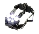 Čelovka 5xLED T6 Cree XM-L 2xLado USB batéria