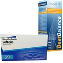 Soflens 59 šošovky 6ks + Horien BestBalance liquid