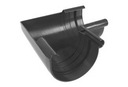 PVC odkvapy Izabella Gutter 125 INTERNAL ARC Grafit