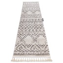 Marocký koberec kilim 80x250 ZĽAVA krémová #GR3598