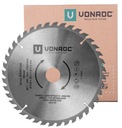 VONROC Pokosový pílový kotúč 216 x 30mm 40T