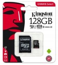 KINGSTON PAMÄŤOVÁ KARTA microSD 128GB S ADAPTÉROM