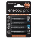 4x ENELOOP PRO AA BATÉRIE JAPAN R6 ORIGINÁL