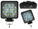 9 LED HALOGÉNOVÁ PRACOVNÁ LAMPA 27 W 12-24V LED KW