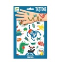 DJECO set ART tattoos Animals 3+ 9576