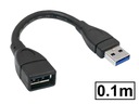 DELOCK USB3.0 SuperSpeed ​​​​5Gb/s predlžovací kábel 0,15m