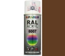 MOTIP RAL ACRYL 8007 LESK DVOJFAREBNÁ AKRYLÁTOVÁ FARBA SPREJ 400 ML