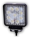 Pracovná lampa 9xLED halogénová 12/24V 27W homologovaná