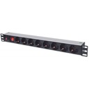 POWER LIST INTELLINET RACK 19 X8 1U SCHUKO