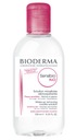 BIODERMA SENSIBIO H2O MICELÁRNA TEKUTÉ MICELÁRNA VODA CITLIVÁ PLEŤ