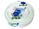 YDYp kábel 3x2,5 mm2 750V - 100mb, výrobca NKT