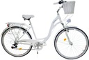 Dámsky mestský bicykel DALLAS 28 ALUMINIUM prevody