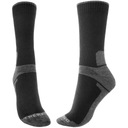 Trekingové ponožky MID vlna MERINO Black 35-38