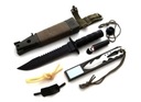 RAMBO MILITARY SURVIVAL TAKTICKÝ Nôž N266 Finka