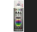 MOTIP RAL ACRYL 7021 POLMATNÁ DVOJFAREBNÁ Akrylová farba v spreji 400 ml