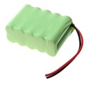 12V 2000mAh NiMH AA batéria