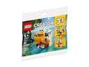 LEGO Creator 30571 Pelikán Zajac Kohút 3v1