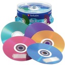 Verbatim CD-R 700MB 52X Color Colorful 25 ks