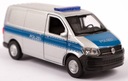 WELLY MODEL VW TRANSPORTER T6 VAN POLIZEI 1:34