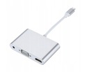 Kábel ADAPTÉRA 3v1 Typ USB-C + USB 3.1 + HDMI 4K