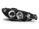 Svetlomety Ringi Angel LED Peugeot 206 98-03