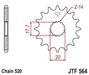 JT JTF564.13 PREDNÉ OZUBENÉ KOLO