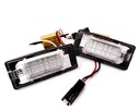 LED žiarovky Osvetlenie ŠPZ VW Tiguan 2011-