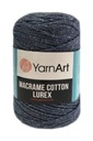 Macrame Cotton Lurex džínsy macrame string 730