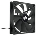 SilentiumPC Mistral 140 ventilátor, efektívny 3-pin