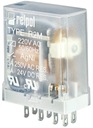 Priemyselné relé 2P 5A 24V DC AgNi R2M-2012-23-1024 617171 Relpol