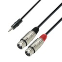 ADAM HALL K3YWFF AUDIO KÁBEL 2x XLR - JACK 1m