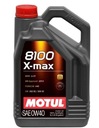 MOTOROVÝ OLEJ 0W40 5L 8100 X-MAX MOTUL